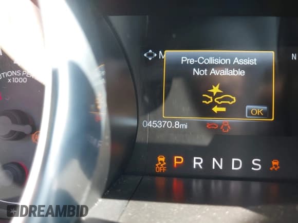 ✅ 2023 Ford Mustang EcoBoost • VIN: 1FA6P8THXP5102382 • Lot: 43256248. Listed on IAAI with 45,370 mi. Free auction sales archive from the USA and detailed vehicle history report at DreamBid. Image 16.