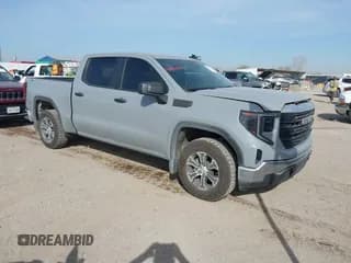 ✅ 2024 GMC Sierra 1500 Pro • VIN: 1GTUUAED7RZ346109 • Лот: 41870741. Опубликован ранее на IAAI с пробегом 6 058 миль. Бесплатный доступ к архиву аукционных продаж из США и подробный отчёт об истории автомобиля на DreamBid. Изображение 1.