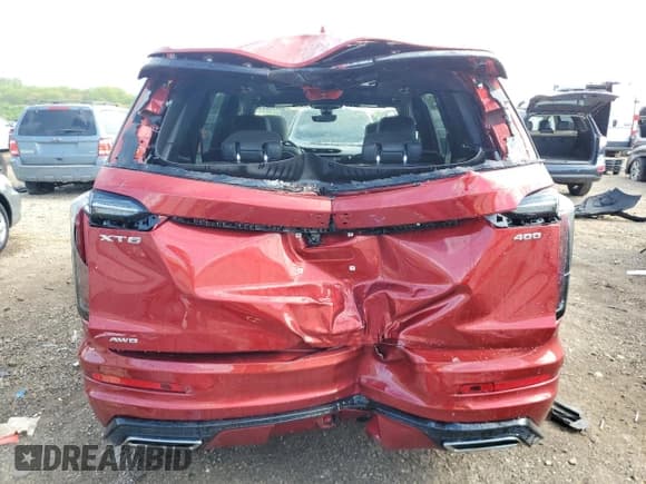 ✅ 2024 Cadillac XT6 AWD Sport • VIN: 1GYKPGRS5RZ715506 • Lot: 56498485. Listed on Copart with 9,361 mi. Free auction sales archive from the USA and detailed vehicle history report at DreamBid. Image 6.