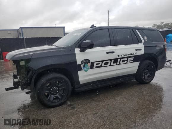 2021 Chevrolet Tahoe Commercial с VIN 1GNSCLED9MR447674, выставлен на аукционе Copart как лот 84660265 с пробегом 65 684 миль миль и Списание • Salvage title. История ставок и продаж доступна на DreamBid. Изображение 1.