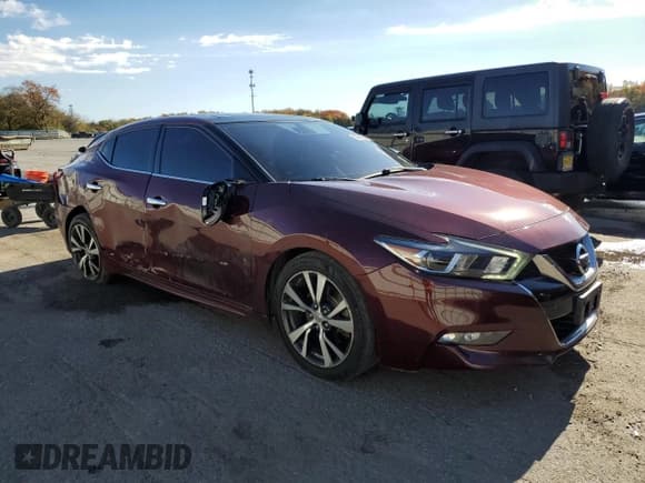 ✅ 2017 Nissan Maxima Platinum • VIN: 1N4AA6AP3HC392911 • Lot: 82692205. Listed on Copart with 109,715 mi. Free auction sales archive from the USA and detailed vehicle history report at DreamBid. Image 4.