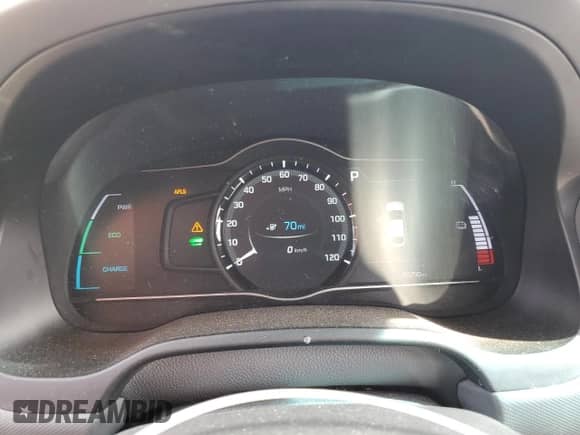 2019 Hyundai Ioniq Limited с VIN KMHC05LH7KU043060, выставлен на аукционе Copart как лот 72509054 с пробегом 42 250 миль миль и Списание • Salvage title. История ставок и продаж доступна на DreamBid. Изображение 9.