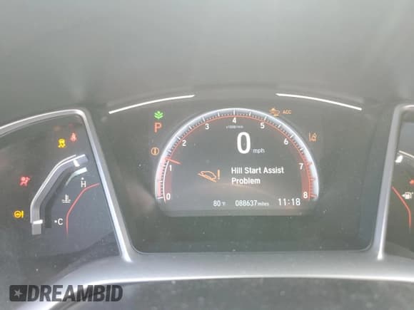 ✅ 2020 Honda Civic Sport • VIN: 2HGFC2F8XLH540211 • Lot: 80465765. Listed on Copart with 88,637 mi. Free auction sales archive from the USA and detailed vehicle history report at DreamBid. Image 9.