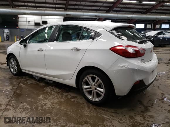 ✅ 2017 Chevrolet Cruze LT • VIN: 3G1BE6SM6HS590196 • Lot: 36762483. Listed on Copart with 100,275 mi. Free auction sales archive from the USA and detailed vehicle history report at DreamBid. Image 2.
