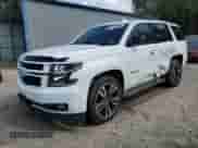 2020 Chevrolet Tahoe Premier with VIN 1GNSKCKJ5LR203810, listed as a Copart auction lot 50493335 with 99,525 mi miles and Non repairable. Bid and sale history available at DreamBid. Image 1.