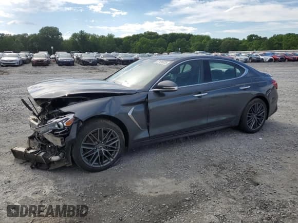 ✅ 2019 Genesis G70 Advanced • VIN: KMTG34LA2KU030213 • Lot: 57126525. Listed on Copart with 102,421 mi. Free auction sales archive from the USA and detailed vehicle history report at DreamBid. Image 1.