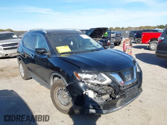 ✅ 2017 Nissan Rogue SV • VIN: JN8AT2MT8HW401885 • Lot: 43637417. Listed on IAAI with 147,740 mi. Free auction sales archive from the USA and detailed vehicle history report at DreamBid. Image 1.