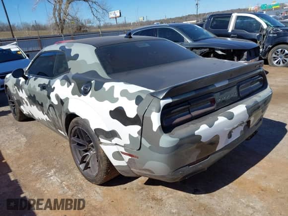 2019 Dodge Challenger SRT Hellcat Redeye Widebody z VIN 2C3CDZL97KH641701, wystawiony jako IAAI lot #41695175 z przebiegiem 45 279 mil mil oraz . Historia ofert i sprzedaży dostępna na DreamBid. Obrazek 3.