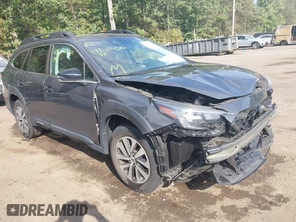 ✅ 2023 Subaru Outback Premium • VIN: 4S4BTAFC6P3121627 • Lot: 43265757. Wystawiony na IAAI z przebiegiem 55 600 mil. Bezpłatny archiwum sprzedaży aukcyjnych z USA i szczegółowy raport historii pojazdu na DreamBid. Zdjęcie 1.