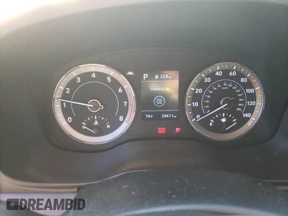 2022 Hyundai Venue Limited с VIN KMHRC8A3XNU200398, выставлен на аукционе Copart как лот 83606894 с пробегом 24 411 миль миль и Списание • Salvage title. История ставок и продаж доступна на DreamBid. Изображение 9.