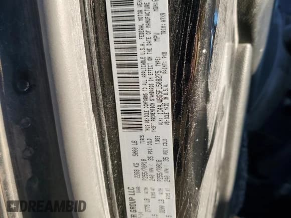 ✅ 2015 Jeep Wrangler Sahara • VIN: 1C4AJWBG5FL508275 • Лот: 90222695. Опубликован ранее на Copart с пробегом 94 889 миль. Бесплатный доступ к архиву аукционных продаж из США и подробный отчёт об истории автомобиля на DreamBid. Изображение 12.