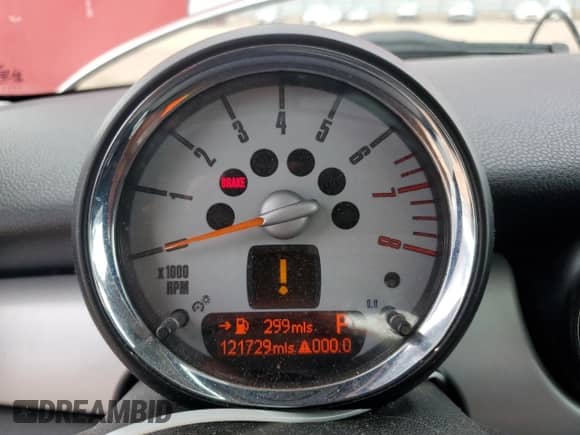 2007 MINI Hardtop with VIN WMWMF33517TT56956, listed as a Copart auction lot 56663985 with 121,729 mi miles and Clean title. Bid and sale history available at DreamBid. Image 9.