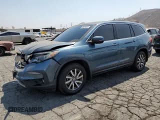 ✅ 2020 Honda Pilot EX • VIN: 5FNYF5H39LB021562 • Lot: 68876835. Listed on Copart with 68,836 mi. Free auction sales archive from the USA and detailed vehicle history report at DreamBid. Image 1.