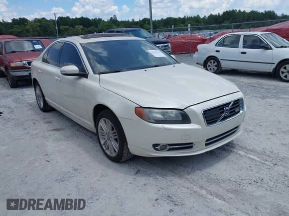 ✅ 2007 Volvo S80 V8 • VIN: YV1AH852771034506 • Лот: 42719720. Опубликован ранее на IAAI с пробегом 84 870 миль. Бесплатный доступ к архиву аукционных продаж из США и подробный отчёт об истории автомобиля на DreamBid. Изображение 1.