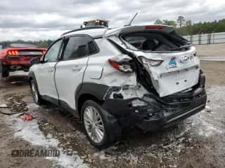 2020 Hyundai Kona SEL with VIN KM8K2CAA0LU584615, listed as a Copart auction lot 61799882 with 32,206 mi miles and . Bid and sale history available at DreamBid. Image 3.