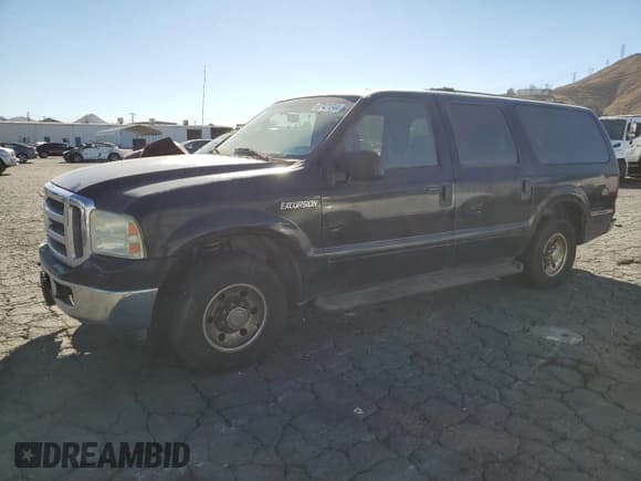 ✅ 2005 Ford Excursion Special Serv • VIN: 1FMNU40L15ED24141 • Лот: 87421344. Опубликован ранее на Copart с пробегом 263 527 миль. Бесплатный доступ к архиву аукционных продаж из США и подробный отчёт об истории автомобиля на DreamBid. Изображение 1.