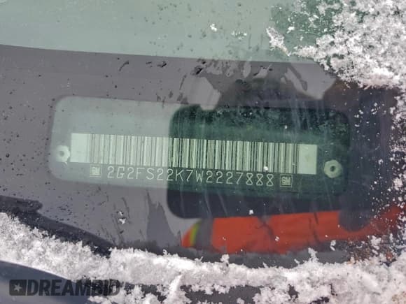 ✅ 1998 Pontiac Firebird Firebird • VIN: 2G2FS22K7W2227888 • Lot: 95734395. Wystawiony na Copart z przebiegiem Nie podano. Bezpłatny archiwum sprzedaży aukcyjnych z USA i szczegółowy raport historii pojazdu na DreamBid. Zdjęcie 12.