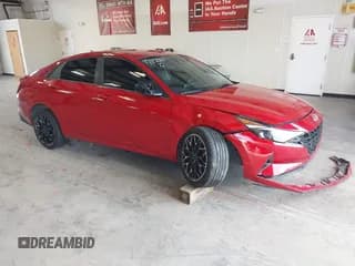 ✅ 2023 Hyundai Elantra SEL • VIN: 5NPLS4AG7PH102726 • Lot: 43284597. Listed on IAAI with 44,739 mi. Free auction sales archive from the USA and detailed vehicle history report at DreamBid. Image 1.