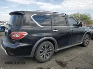 ✅ 2017 Nissan Armada SL • VIN: JN8AY2ND1H9001318 • Lot: 69196555. Wystawiony na Copart z przebiegiem 118 728 mil. Bezpłatny archiwum sprzedaży aukcyjnych z USA i szczegółowy raport historii pojazdu na DreamBid. Zdjęcie 3.