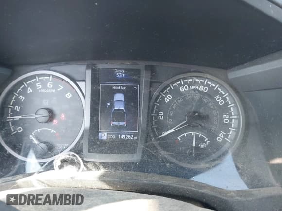 ✅ 2017 Toyota Tacoma SR5 • VIN: 3TMCZ5AN2HM095163 • Lot: 41010703. Listed on IAAI with 149,262 mi. Free auction sales archive from the USA and detailed vehicle history report at DreamBid. Image 7.