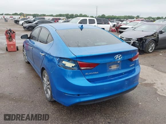 ✅ 2017 Hyundai Elantra SE • VIN: KMHD84LF9HU196537 • Lot: 42433761. Wystawiony na IAAI z przebiegiem 166 684 mil. Bezpłatny archiwum sprzedaży aukcyjnych z USA i szczegółowy raport historii pojazdu na DreamBid. Zdjęcie 3.