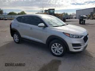 2020 Hyundai Tucson SE with VIN KM8J23A46LU275253, listed as a Copart auction lot 80865185 with 57,311 mi miles and Salvage title. Bid and sale history available at DreamBid. Image 4.