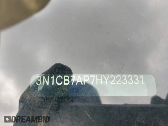 ✅ 2017 Nissan Sentra SR Turbo • VIN: 3N1CB7AP7HY223331 • Lot: 42858069. Wystawiony na IAAI z przebiegiem 71 017 mil. Bezpłatny archiwum sprzedaży aukcyjnych z USA i szczegółowy raport historii pojazdu na DreamBid. Zdjęcie 18.