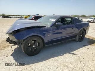 ✅ 2010 Ford Mustang GT • VIN: 1ZVBP8CH4A5132653 • Lot: 49689985. Listed on Copart with Not provided. Free auction sales archive from the USA and detailed vehicle history report at DreamBid. Image 1.