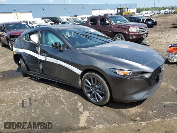✅ 2023 Mazda 3 S Preferred • VIN: JM1BPALM3P1611301 • Lot: 66055115. Listed on Copart with Not provided. Free auction sales archive from the USA and detailed vehicle history report at DreamBid. Image 4.
