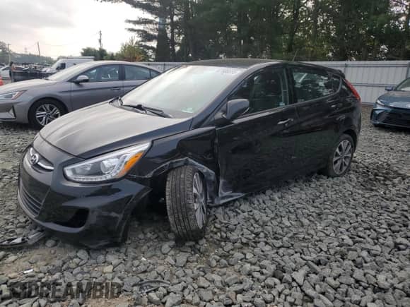 2017 Hyundai Accent Sport with VIN KMHCU5AE5HU332900, listed as a Copart auction lot 67686695 with 85,627 mi miles and Salvage title. Bid and sale history available at DreamBid. Image 1.