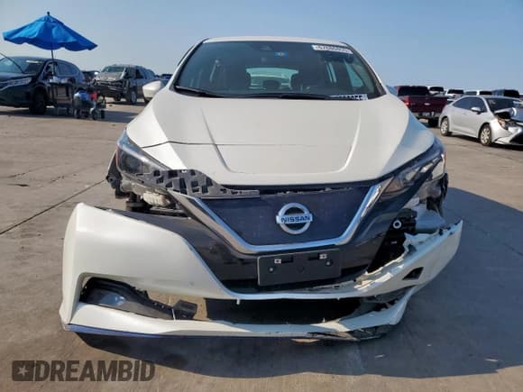 ✅ 2021 Nissan LEAF SV Plus • VIN: 1N4BZ1CVXMC555687 • Lot: 67686855. Listed on Copart with 45,781 mi. Free auction sales archive from the USA and detailed vehicle history report at DreamBid. Image 5.