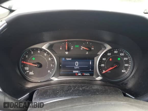 2020 Chevrolet Equinox LT z VIN 2GNAXKEV9L6108751, wystawiony jako Copart lot #68470475 z przebiegiem 56 988 mil mil oraz Szkoda całkowita • Salvage title. Historia ofert i sprzedaży dostępna na DreamBid. Obrazek 9.