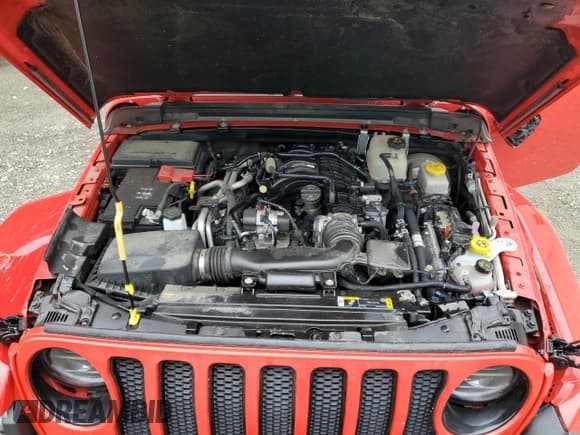 ✅ 2023 Jeep Wrangler Sport • VIN: 1C4HJXAG8PW582425 • Lot: 63502375. Listed on Copart with 30,551 mi. Free auction sales archive from the USA and detailed vehicle history report at DreamBid. Image 12.