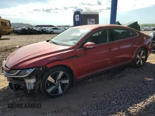 ✅ 2021 Volkswagen Arteon SE • VIN: WVWAR7AN5ME004275 • Lot: 71812265. Listed on Copart with 34,809 mi. Free auction sales archive from the USA and detailed vehicle history report at DreamBid. Image 1.
