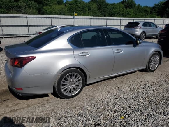 ✅ 2013 Lexus GS 350 • VIN: JTHBE1BL9D5012551 • Lot: 58547225. Listed on Copart with 122,994 mi. Free auction sales archive from the USA and detailed vehicle history report at DreamBid. Image 3.