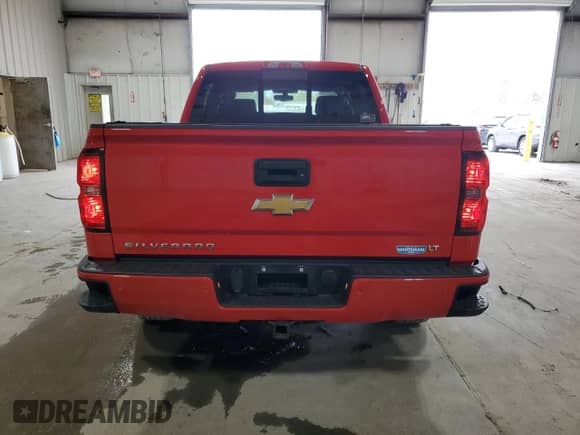 2016 Chevrolet Silverado 1500 LT with VIN 3GCUKREC4GG189955, listed as a Copart auction lot 90503345 with 37,911 mi miles and Salvage title. Bid and sale history available at DreamBid. Image 6.