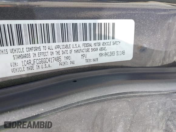 ✅ 2016 Jeep Grand Cherokee Overland • VIN: 1C4RJFCG6GC417485 • Лот: 42210973. Опубликован ранее на IAAI с пробегом 115 612 миль. Бесплатный доступ к архиву аукционных продаж из США и подробный отчёт об истории автомобиля на DreamBid. Изображение 9.