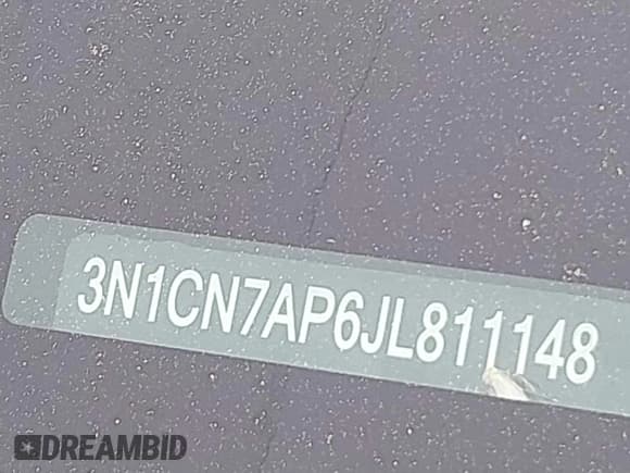 ✅ 2018 Nissan Versa SV • VIN: 3N1CN7AP6JL811148 • Lot: 42656597. Wystawiony na IAAI z przebiegiem 47 250 mil. Bezpłatny archiwum sprzedaży aukcyjnych z USA i szczegółowy raport historii pojazdu na DreamBid. Zdjęcie 17.