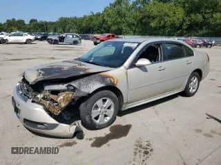 2011 Chevrolet Impala LT Fleet z VIN 2G1WG5EK1B1118359, wystawiony jako Copart lot #67839895 z przebiegiem Nie podano mil oraz Szkoda całkowita • Salvage title. Historia ofert i sprzedaży dostępna na DreamBid. Obrazek 1.