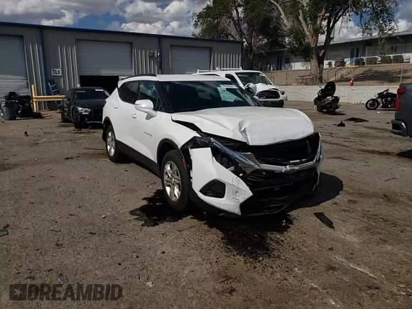 2019 Chevrolet Blazer with VIN 3GNKBCRS5KS568966, listed as a Copart auction lot 59924844 with 55,953 mi miles and Salvage title. Bid and sale history available at DreamBid. Image 12.