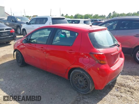 ✅ 2015 Toyota Yaris L • VIN: VNKKTUD3XFA040026 • Lot: 42473363. Listed on IAAI with Not provided. Free auction sales archive from the USA and detailed vehicle history report at DreamBid. Image 3.