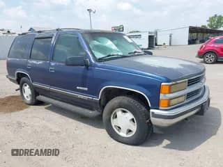 1996 Chevrolet Tahoe with VIN 1GNEK13R2TJ344273, listed as a IAAI auction lot 43210536 with 199,963 mi miles and . Bid and sale history available at DreamBid. Image 1.