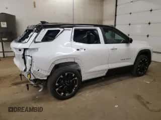 2025 Chevrolet Equinox AWD RS с VIN 3GNAXTEG3SL216316, выставлен на аукционе Copart как лот 57828415 с пробегом 2 737 миль миль и Списание • Salvage title. История ставок и продаж доступна на DreamBid. Изображение 3.