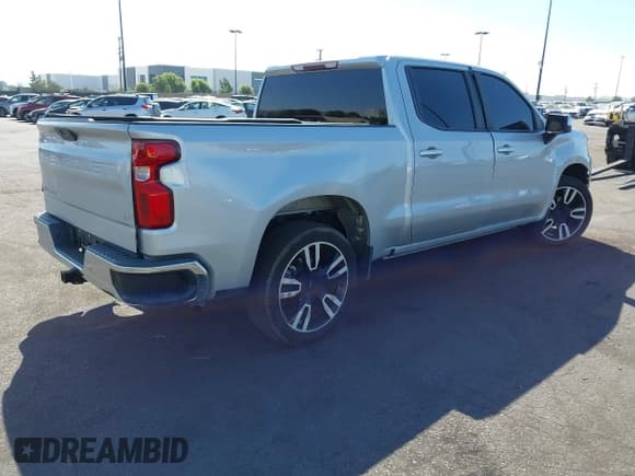 ✅ 2019 Chevrolet Silverado 1500 LT • VIN: 1GCPWCED1KZ130541 • Lot: 43395310. Listed on IAAI with 36,361 mi. Free auction sales archive from the USA and detailed vehicle history report at DreamBid. Image 4.