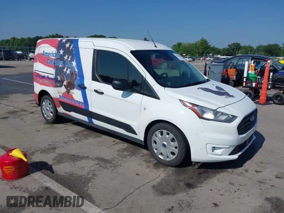 ✅ 2020 Ford Transit Connect XLT • VIN: NM0LE7F2XL1444630 • Lot: 42556600. Listed on IAAI with 123,967 mi. Free auction sales archive from the USA and detailed vehicle history report at DreamBid. Image 1.