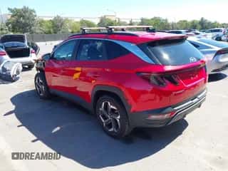 2022 Hyundai Tucson SEL with VIN 5NMJCCAE2NH095465, listed as a IAAI auction lot 43341709 with 54,550 mi miles and . Bid and sale history available at DreamBid. Image 3.