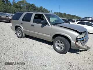 2004 Chevrolet Blazer Fleet z VIN 1GNCS13X54K100876, wystawiony jako Copart lot #76124474 z przebiegiem 160 288 mil mil oraz Szkoda całkowita • Salvage title. Historia ofert i sprzedaży dostępna na DreamBid. Obrazek 4.