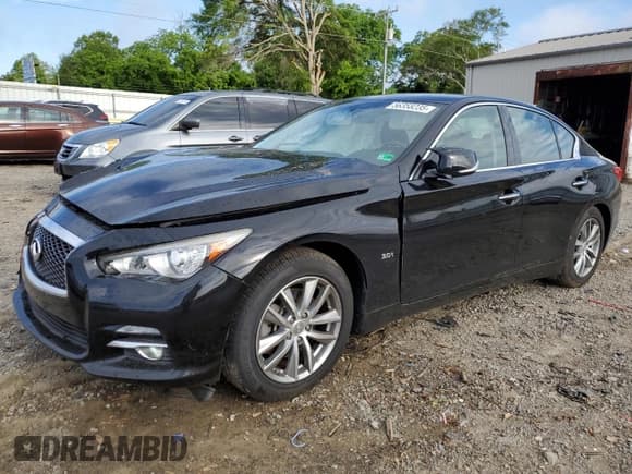 ✅ 2017 Infiniti Q50 Premium • VIN: JN1EV7AP8HM731228 • Lot: 56358235. Listed on Copart with 73,318 mi. Free auction sales archive from the USA and detailed vehicle history report at DreamBid. Image 1.
