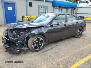 ✅ 2023 Hyundai Elantra Limited • VIN: 5NPLP4AG3PH097350 • Lot: 62901945. Listed on Copart with 25,194 mi. Free auction sales archive from the USA and detailed vehicle history report at DreamBid. Image 1.