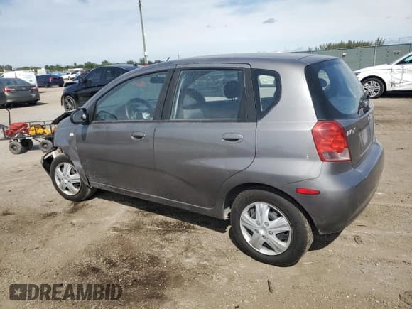 ✅ 2007 Chevrolet Aveo LS • VIN: KL1TD66687B742328 • Lot: 45870015. Wystawiony na Copart z przebiegiem 14 mil. Bezpłatny archiwum sprzedaży aukcyjnych z USA i szczegółowy raport historii pojazdu na DreamBid. Zdjęcie 2.